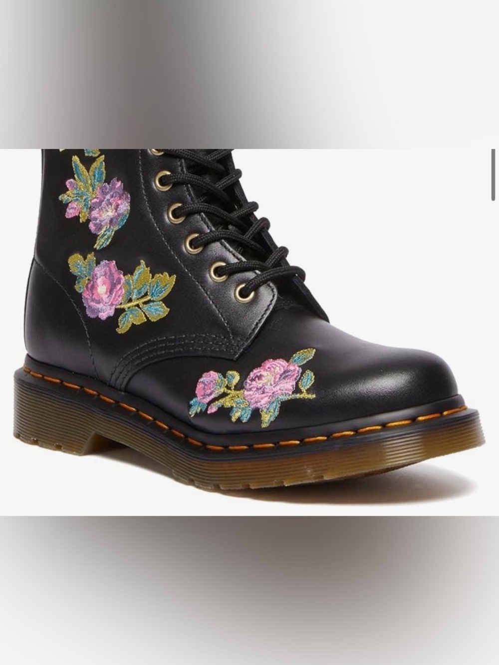 Dr. Martens 1460 Vonda 2 embroidered floral boots - Picture 13 of 13